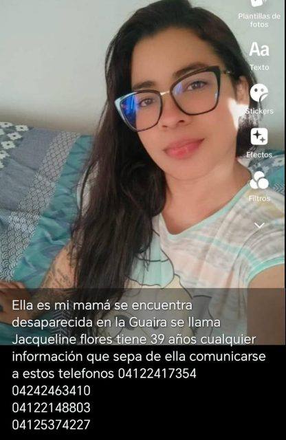 Foto de Jacqueline Flores