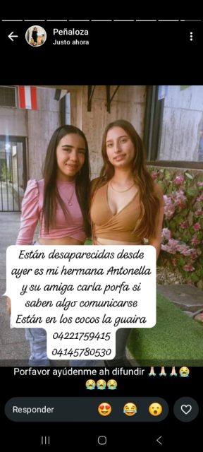 Foto de Antonella y carla
