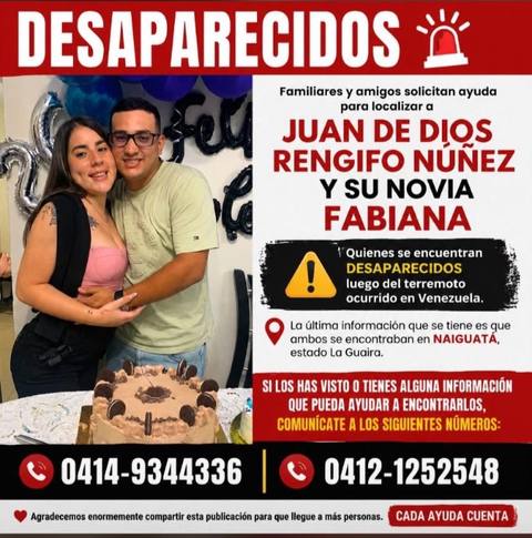 Foto de Juan Nuñez y Fabiana