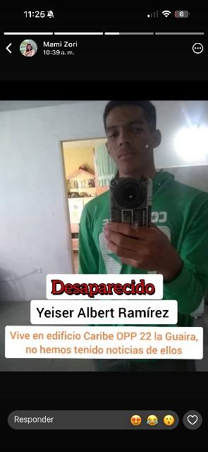 Foto de Yeiser Alberta Ramírez