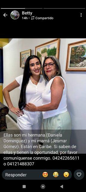 Foto de Jesmar Gómez y Daniela domingues
