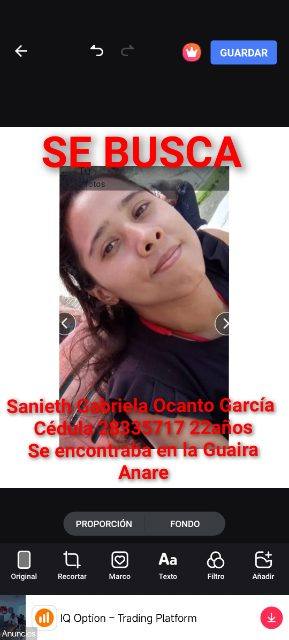 Foto de Sanieth ocanto