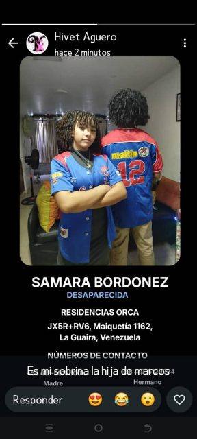Foto de Samara Bordonez