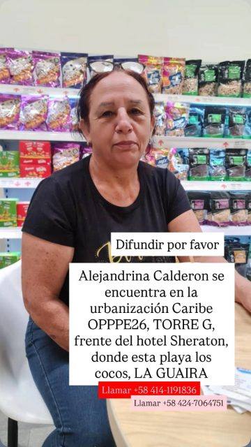 Foto de Alejandrina Calderón
