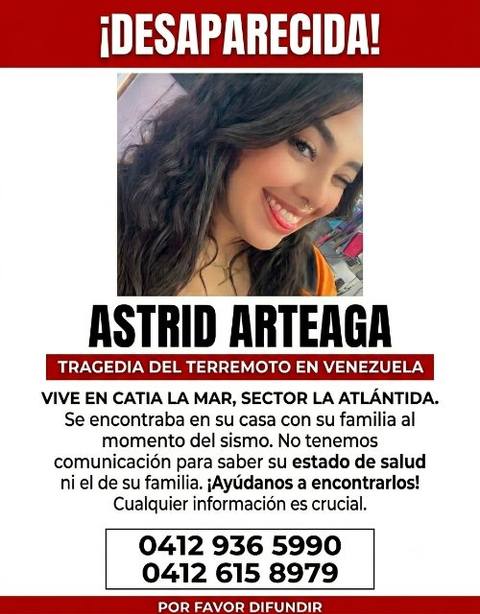 Foto de Astrid Arteaga