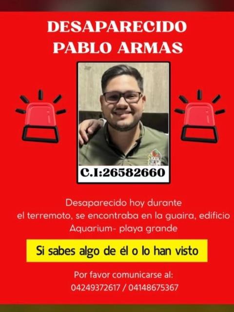 Foto de pablo andrés armas