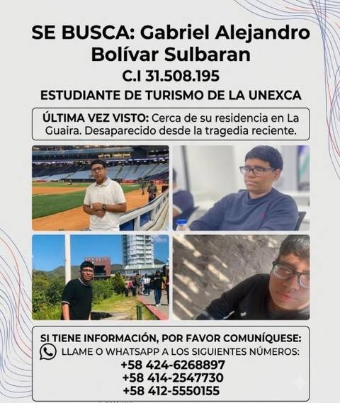 Foto de Gabriel Alejandro Bolivar Sulbaran
