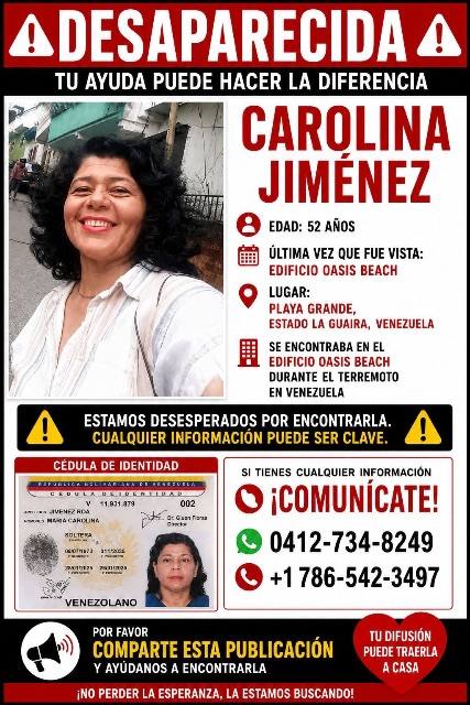 Foto de Carolina Jimenez