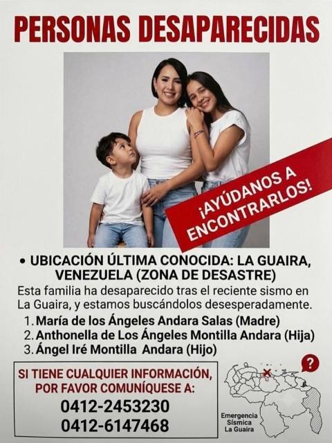 Foto de María andará Antholla Montilla Angel Montilla