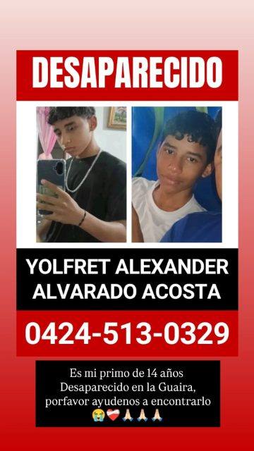Foto de Yolfret Alexander Alvarado Acosta