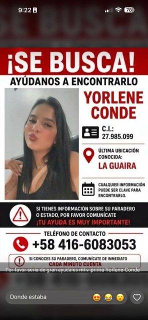 Foto de Yorlene Alejandra Conde Salazar