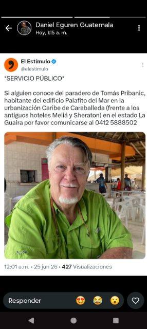Foto de Tomás Pribanic