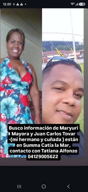 Foto de Juan Carlos tovar y maryuri
