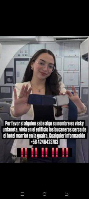 Foto de Vicky Urdaneta