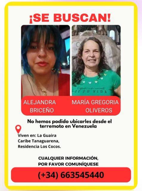 Foto de ALEJANDRA BRICEÑO Y MARIA GREGORIA OLIVEROS