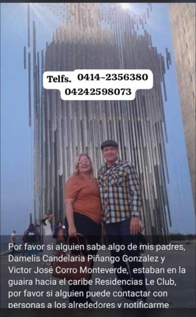 Foto de Dámelis piñango y Victor corro