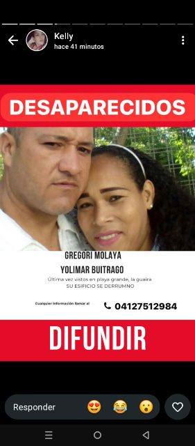 Foto de Gregori nolaya, yolimar buitrago