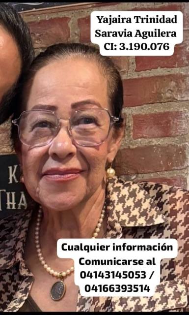 Foto de Yajaira Saravia Aguilera