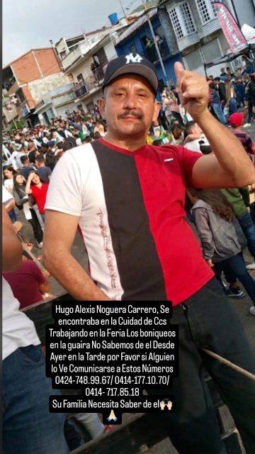 Foto de Hugo Alexis Noguera Carrero
