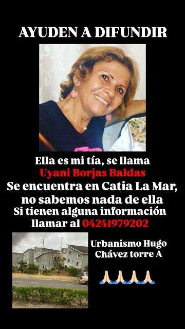Foto de Uyani Borjas baldas