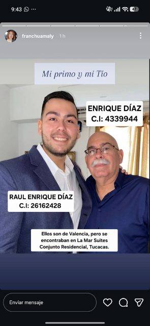 Foto de Enrique Díaz y Raúl Diaz