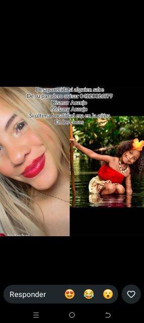 Foto de dismar Araujo y Melany araujo