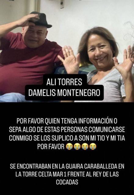 Foto de Ali torres y Danelis Montenegro
