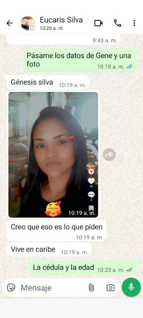 Foto de Génesis Marian Silva Diaz lva Diaz