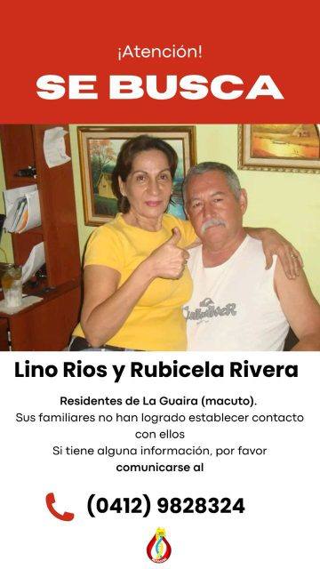 Foto de Lino Rios y Rubicela Marin