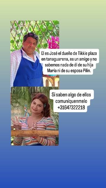 Foto de José y María