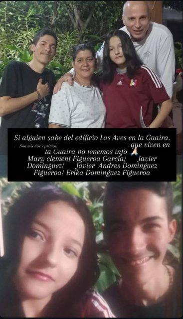 Foto de Javier Domínguez y familia