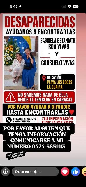 Foto de Gabriela roa vivas y consuelo vivas