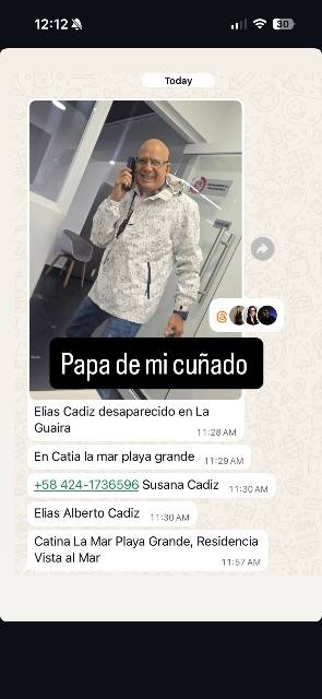Foto de Elias Alberto Cadiz