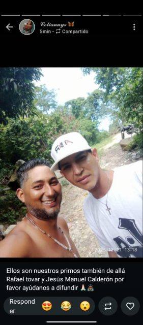 Foto de Rafael Tovar y José Manuel Calderón