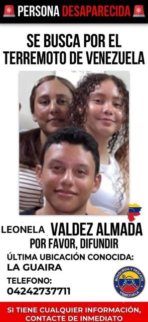 Foto de Leonela valdez, Esposo e hijos