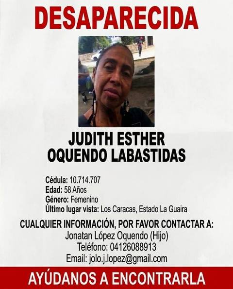 Foto de Judith Oquendo