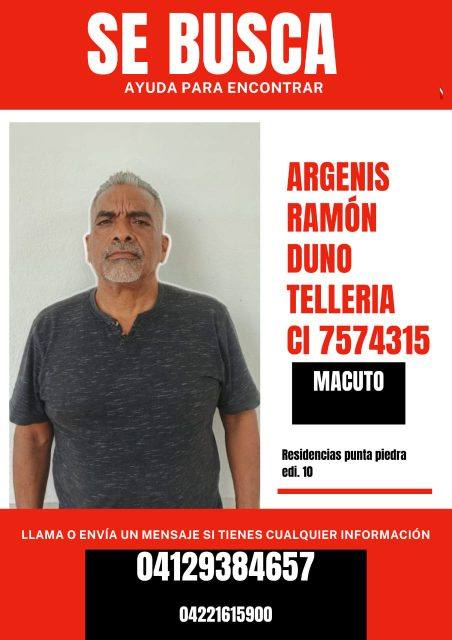 Foto de Argenis Ramón Duno Telleria