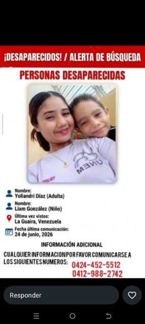 Foto de Yoliandri Diaz y Liam González