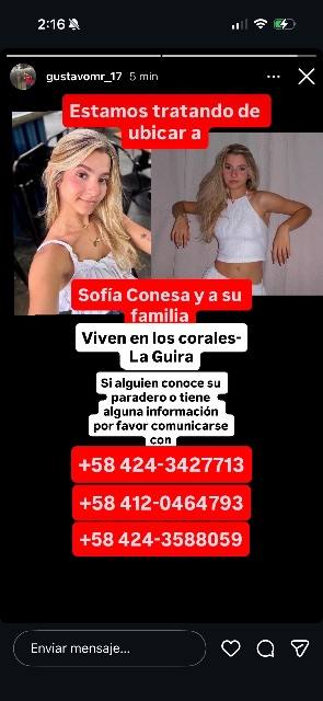 Foto de Sofía conesa