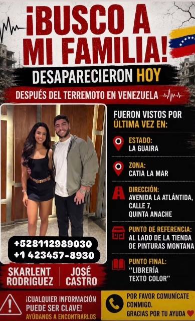Foto de Skarlent Rodríguez Y José Castro