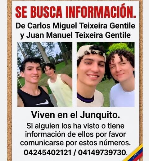 Foto de Carlos Miguel Teixeira Gentile y Juan Manuel Teixeira Gentile