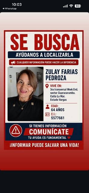 Foto de Zulay Farías Pedroza