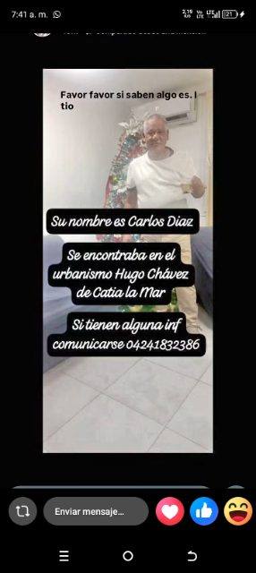 Foto de Carlos Gregorio Díaz tadino