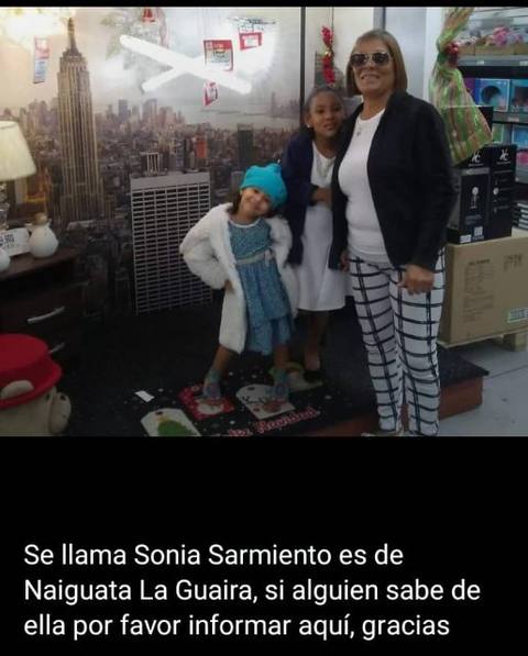 Foto de Sonia Sarmiento