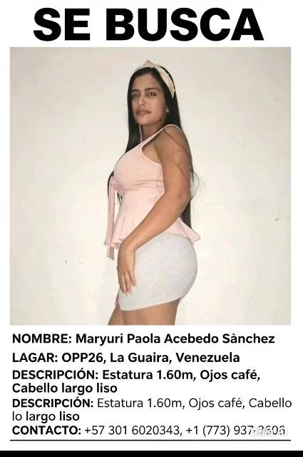 Foto de Maryuri Paola Acebedo Sánchez