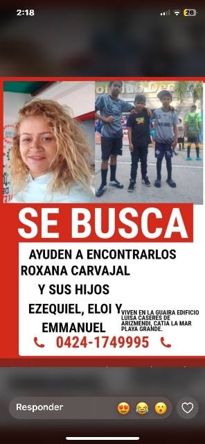Foto de Roxana Carvajal
