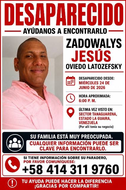 Foto de Zadowalys Jesús Oviedo Latozefsky