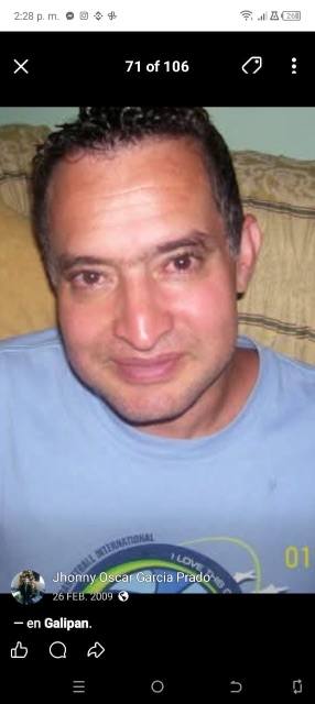 Foto de JHONNY OSCAR GARCÍA PRADO