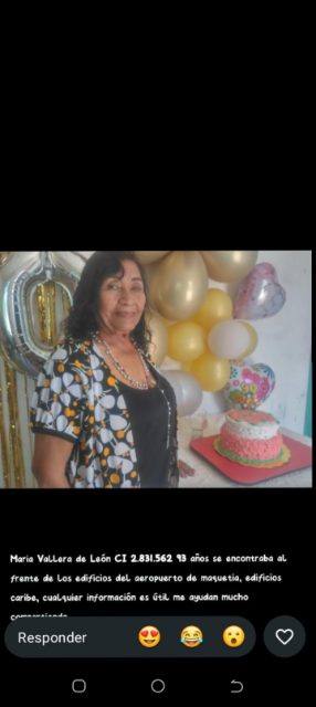 Foto de María vallera de león