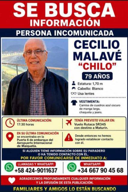 Foto de Cecilio Malavé (Chilo)
